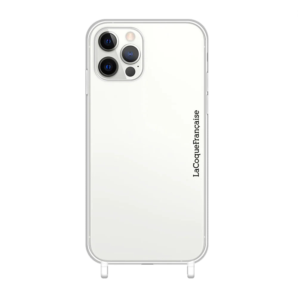 This transparent silicone phone case is soo practical! It is shockproof and will protect your phone against dirt, scratches and bumps. Wear with our range of phone chains which are sold separately.