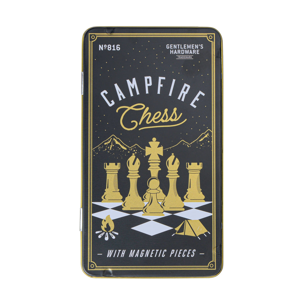 The perfect gift for a chess lover or someone who wants to learn!&nbsp; With magnetic pieces this is perfect for a road trip or flight.&nbsp; The convenient storage tin makes this ideal for travelling.