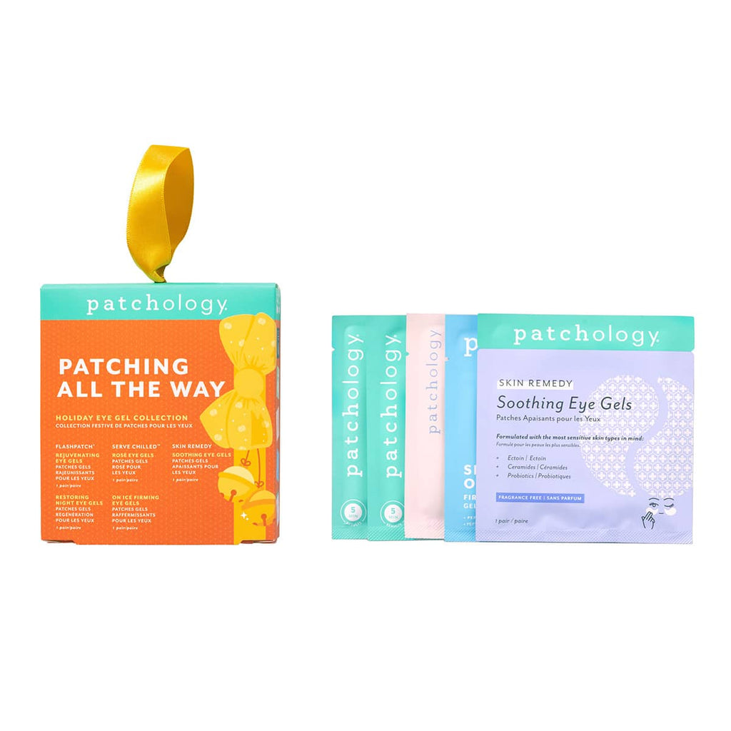 This Patching All The Way Eye Gel Kit from Patchology features their best-selling eye masks. Perfect if you’re recovering from a late night, de-puffing before a holiday party, or gifting festive self-care, this set has every mood covered. With five merry must-haves, it’s the ultimate way to patch all season long.