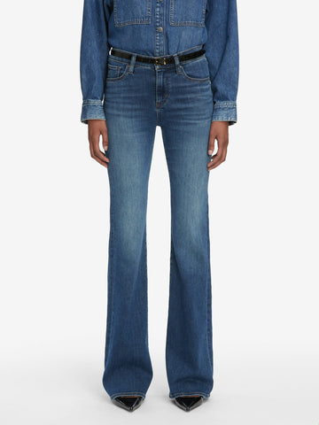 If you're familiar with Frame the Icon Long is simply the Icon with an extra long 34" inseam.&nbsp; Featuring a flattering mid rise, slim fit thru the bum and thighs and a flare from the knee think of your favourite bootcuts.&nbsp; In a great mid wash these will quickly become a go to.&nbsp; Pair with a pretty silk blouse and a heel for evening or boots and a knit for day.&nbsp; You will definitely reach for these again and again.