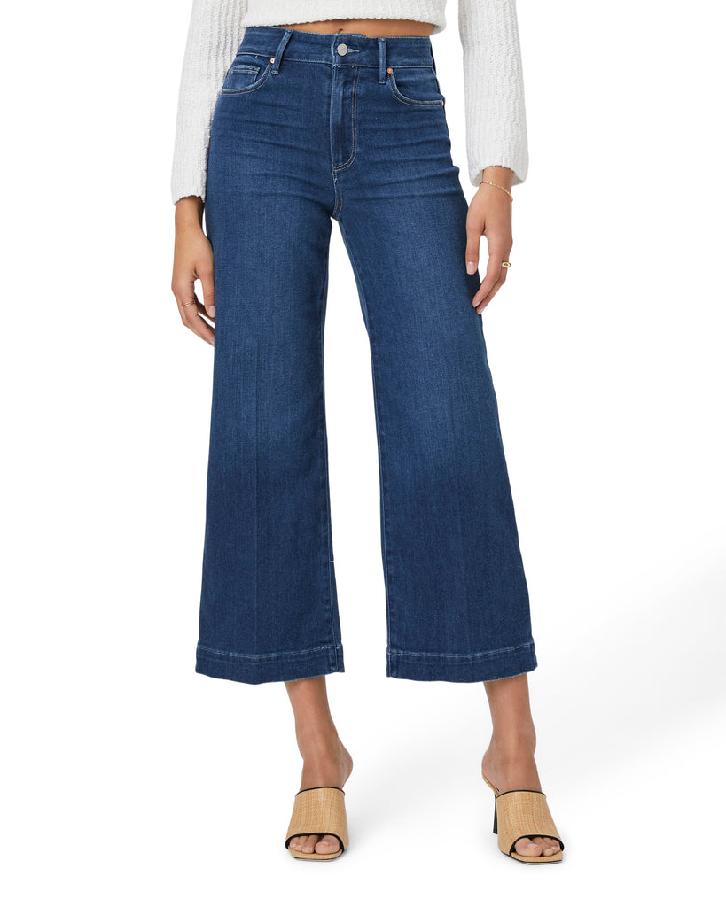 Anessa is back in a perfect wash for Spring/Summer!&nbsp; This modern high waisted wide leg jean from Paige has an easy relaxed fit and the elongated silhouette gives an effortlessly chic look. Crafted from Paige's signature vintage denim these will feel perfectly lived in from the first wear. Pair with a neat tee or knit on top for a classic daytime look.