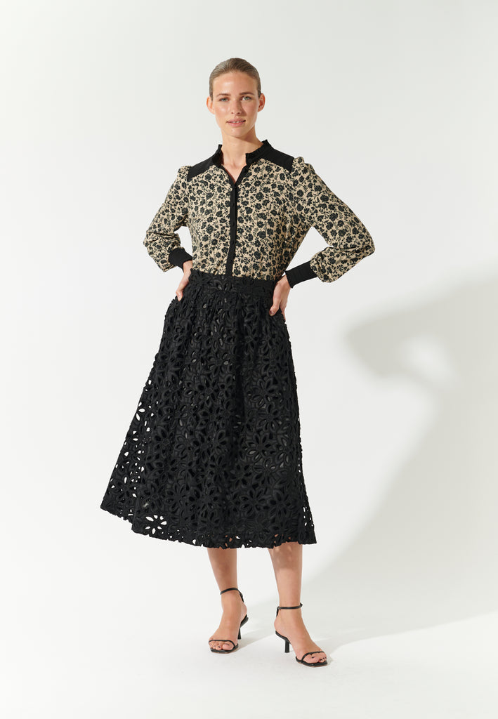 We love a skirt and this one from dea Kudibal will suit an abundance of occasions!  Easy to dress up or down this will pair with a gorgeous knit, a silky blouse or a slinky little cami with a jacket.  And the shoe options to go with it are also endless!  This is one you'll reach for again and again!     