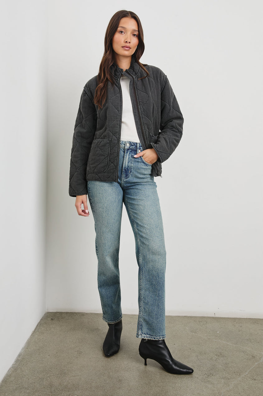 Denver Jacket Faded Black | Rails | Peek