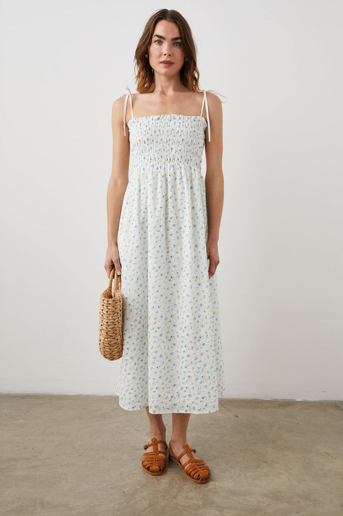 We love a pretty and easy to wear dress and The Faith Dress from Rails is simply lovely.  Crafted from lightweight beach cotton and featuring a flattering square neckline, adjustable tie spaghetti straps and a relaxed fit this is a great throw on and go choice for when the weather heats up!