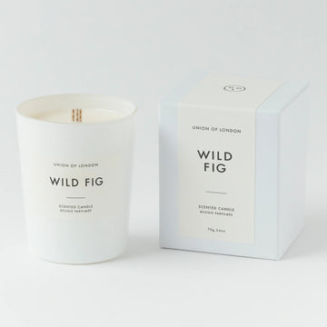 We are so delighted to be stocking Union of London's gorgeous candles. The Wild Fig  candle soothes and comforts with a relaxing scent of freshly picked fig. 