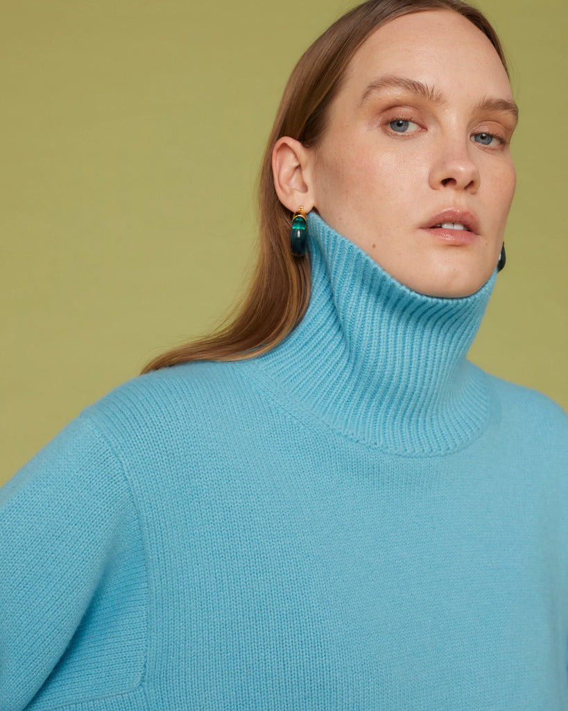 The Willow is a perfect example of what Podeny do so well.&nbsp; Crafted from an extremely soft cashmere and wool blend and featuring a relaxed shape and a loose rollneck this will quickly become a piece you reach for again and again.&nbsp;