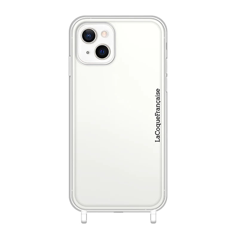 This transparent silicone phone case is soo practical! It is shockproof and will protect your phone against dirt, scratches and bumps. Wear with our range of phone chains which are sold separately.