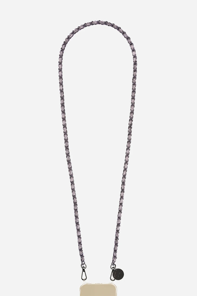 We are delighted to be stocking phone chains from La Coq Francaise. They are the essential accessory! No more searching for your phone at the bottom of your bag or on your desk as it will always be with you! Perfect for having your hands free while doing something else, the straps can be worn on the shoulder, across the body or in the hand. Pair with the appropriate ring case for your iPhone model, or one of the universal adapters. 
