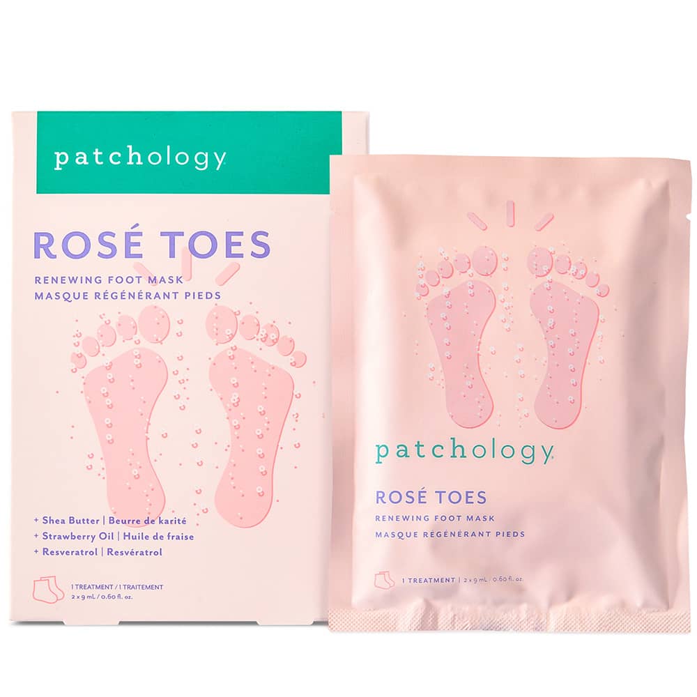 These ultra-hydrating, rose-gold booties from Patchology are infused with the scent of effervescent strawberry rosé and lined with creamy shea butter mixed with omega-rich strawberry oil and age-defying resveratrol. The foot mask is designed to restore moisture, smoothness and suppleness to dry, rough feet. The hydrating and soothing ingredients work together to deeply moisturise and nourish your skin, leaving your feet soft, smooth and revitalised.