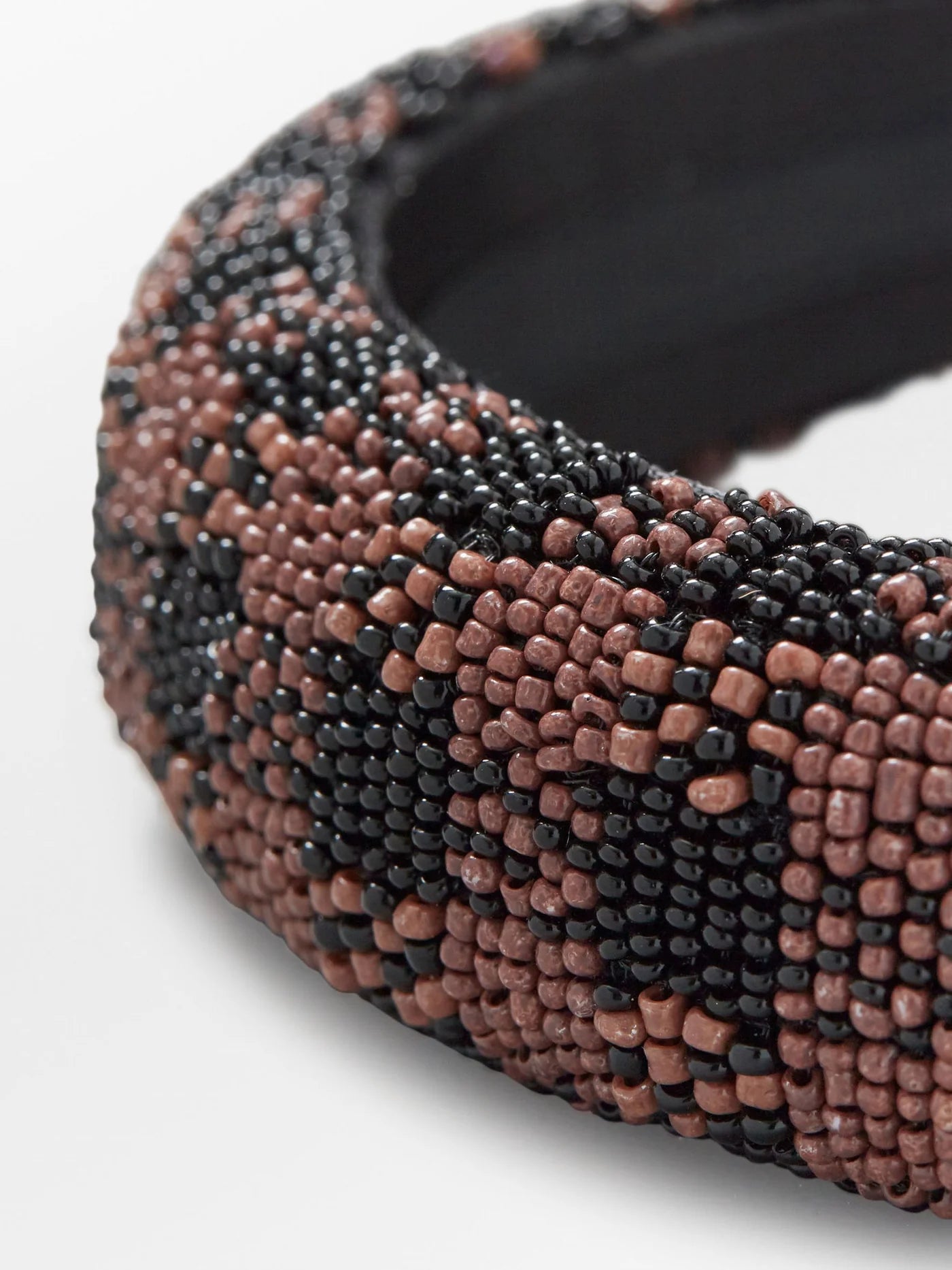 Gingham Beaded Hairbrace | Becksondergaard | Peek
