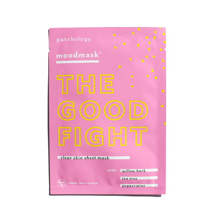 We put our skin through a lot. And sometimes it fights back—in the form of angry red marks. The Good Fight Mask from Patchology will make impurities and inflammation disappear in just ten minutes, so you can always put your best face forward.