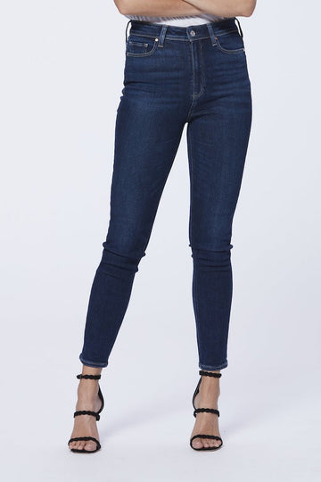 Say hello to our favourite  high waisted skinny jean, the Margot, in a gorgeous dark wash.  So soft you'll never want to take them off, yet managing to magically retain their shape and hug your body in all the right places.  Perfect with a heel and a pretty top for evening or pair with your favourite trainers and a tee for day.