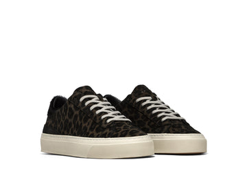 Can we ever have enough trainers!  This super cool and super comfortable style from D.A.T.E. will definitely elevate your collection.  In a stylish animal print these look great paired with dresses or black denim.  We think you'll love them!