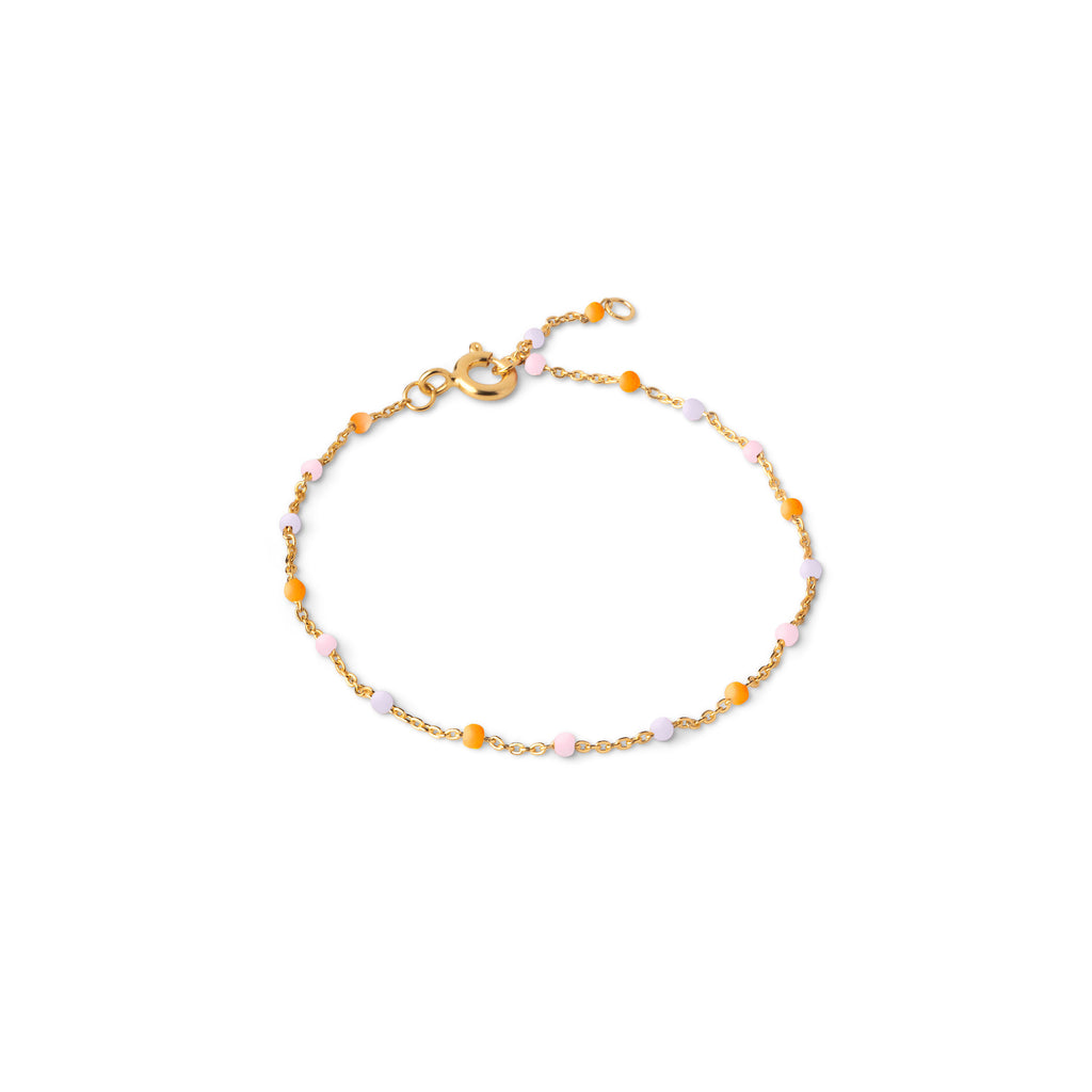 The Lola Bracelet is as beautiful and dainty as it is feminine.  Featuring a selection of pretty enamels this comes in a variety of colours and the biggest problem will be choosing just one! 
