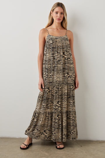 The Maty Maxi Dress from Rails is a new style and one we think you'll love!  Crafted from Rails signature super soft fabric and featuring feminine spaghetti straps and draping beautifully to your ankles this is one you'll reach for again and again.  This will definitely take you from day to evening with a quick change of shoes and jewelry!
