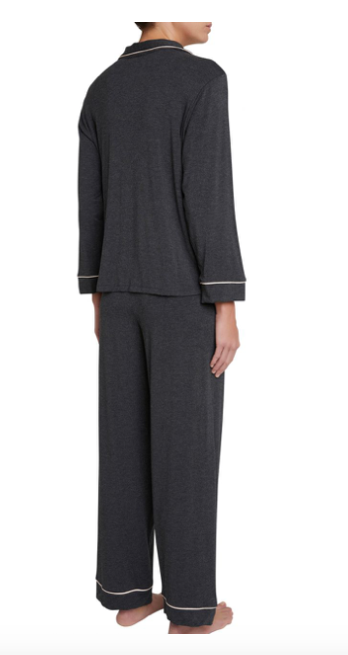 Sometimes you want to feel comfy and cuddly, but don't you ALWAYS want to feel gorgeous and irresistible? Enter Gisele, a collection of loungewear and sleepwear that provides the best of both worlds. These pajamas borrow their style from the boys, but are sized and shaped for a more feminine physique. Like you borrowed his, but way better.