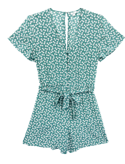 This pretty little romper from Rails has all you want in a playsuit.  Flattering flutter sleeves, v neck, delicate print, pockets (which we LOVE) and most importantly - comfortable.  All our boxes ticked in one feminine piece.