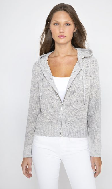 Super soft 100% cotton chunky knit hoodie in feminine lilac.  Sporty yet stylish this is a great top layer as we go into Spring/Summer.  Looks perfect paired over a shite tee with your favourite denim and equally good paired with a maxi skirt.