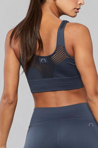The Grayson Bra combines our soft, seamless fabric with compression that moulds to your body for effortless comfort and natural range of motion. This style features perforated mesh for elevated style and increased ventilation. Non-padded.