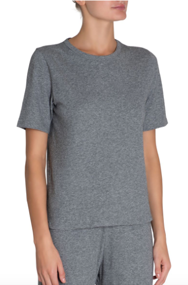 Eberjey's comfortable pima cotton, no-fuss styling, and au courant shapes blend perfectly to create a loungewear collection you’ll want to wear every day. The siesta top has an appealing, body-skimming shape that looks sharp with the matching clam digger pant. Staying home never been so chic!