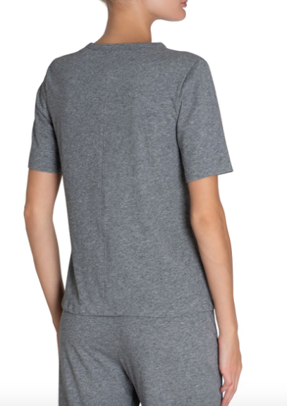 Eberjey's comfortable pima cotton, no-fuss styling, and au courant shapes blend perfectly to create a loungewear collection you’ll want to wear every day. The siesta top has an appealing, body-skimming shape that looks sharp with the matching clam digger pant. Staying home never been so chic!