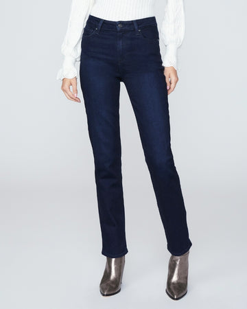 The Cindy 30" in a classic dark vintage wash is going to be your new favourite everyday denim choice.  Featuring a high rise and a long straight leg this is a flattering jean that is great to dress up or down.  The authentic vintage denim is super comfy and has great stretch and recovery.  Pair with a pretty silk blouse and heeled boots for evening or with a trainer and jumper for day.